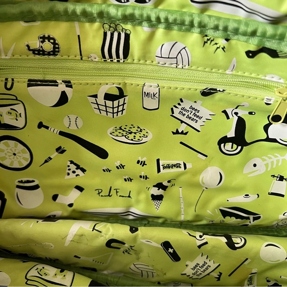 Paul Frank Rattan Purse "Bees don't feed the bears" vintage Y2K - Picture 12 of 15